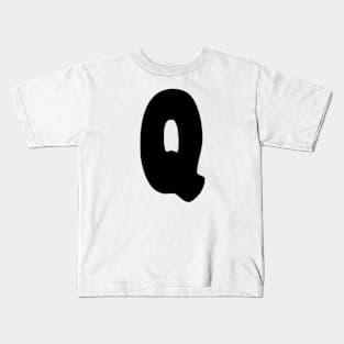 Letter Q Kids T-Shirt